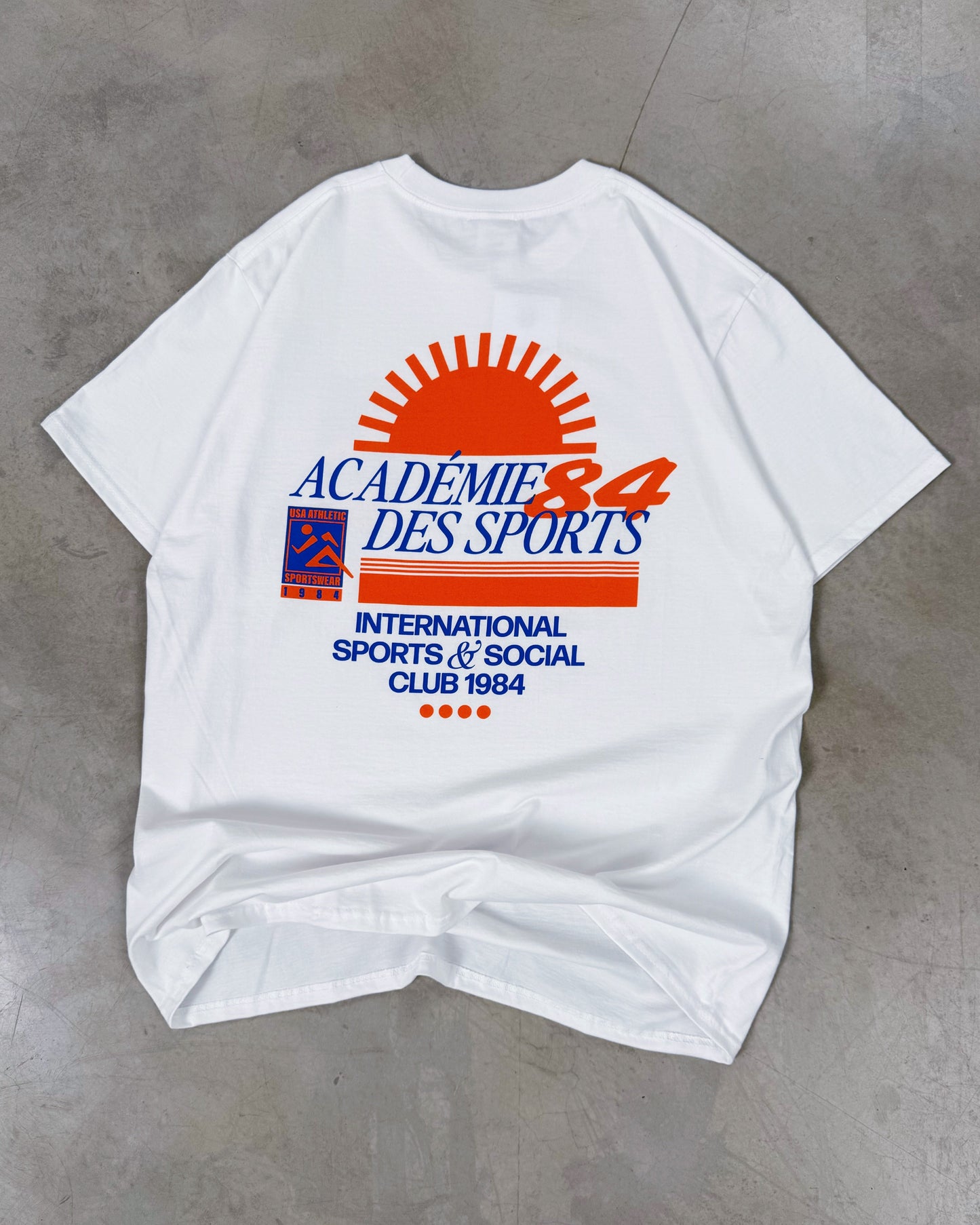 Vice 84 'Sports & Social Club' Tee - White