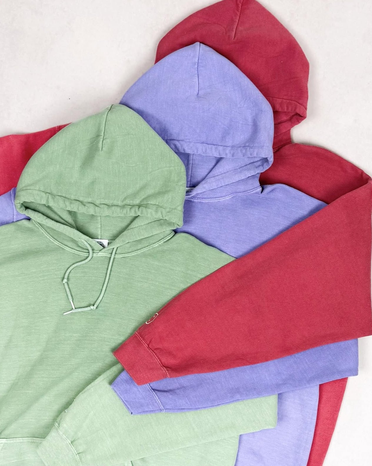 Essentials Vintage Washed Hoodie - Orchid