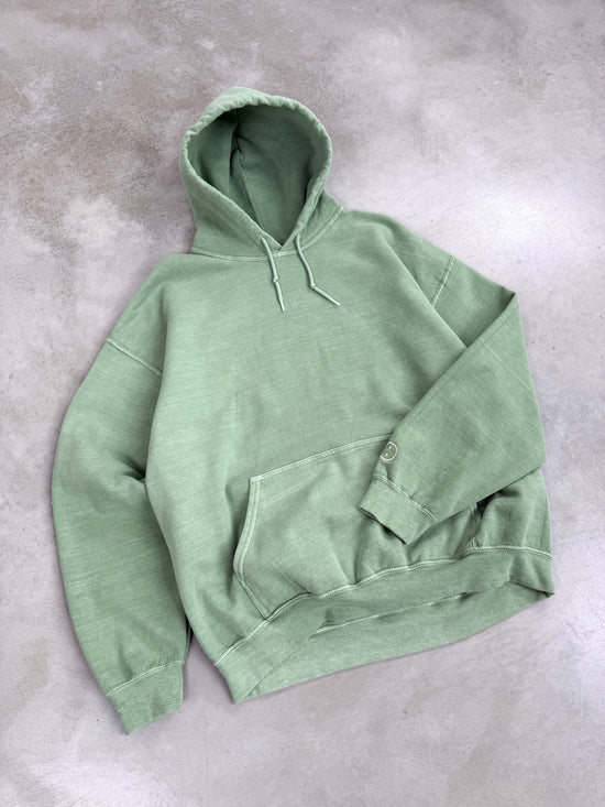 Essentials Vintage Washed Hoodie - Sage Green