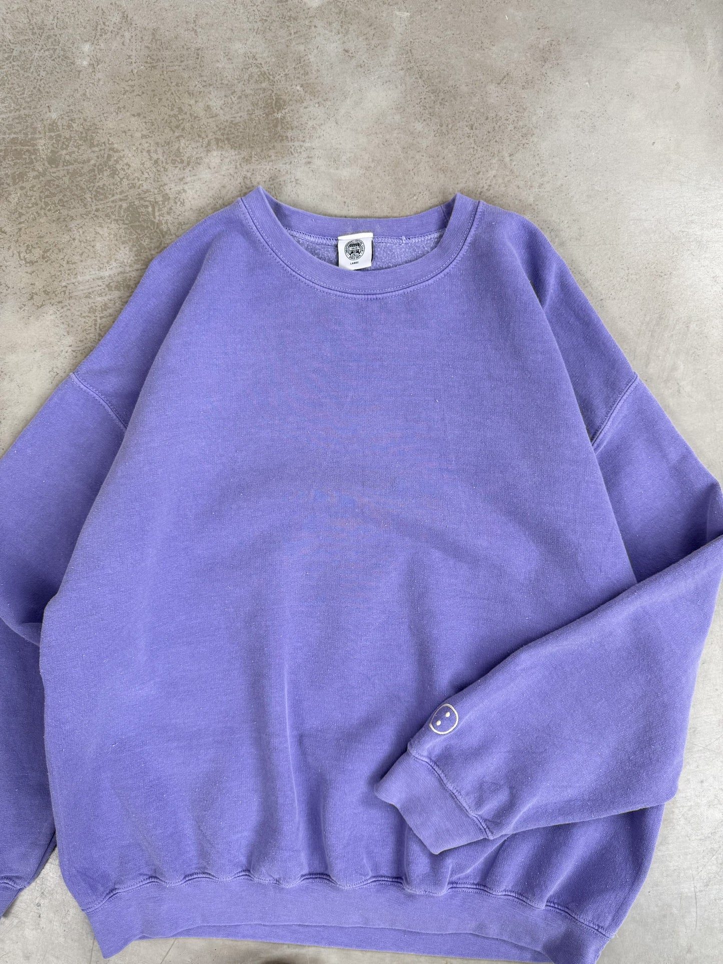 Essentials Vintage Washed Sweater - Orchid