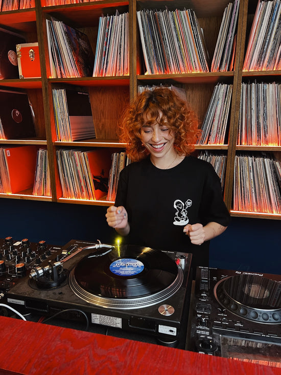 DISCO ONLY 'Play It Twice V6' Tee - Black