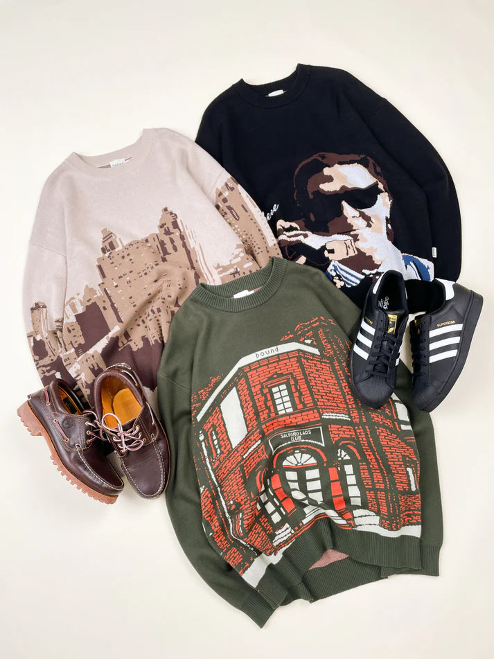 bound NYC Skyrise Knit Sweater