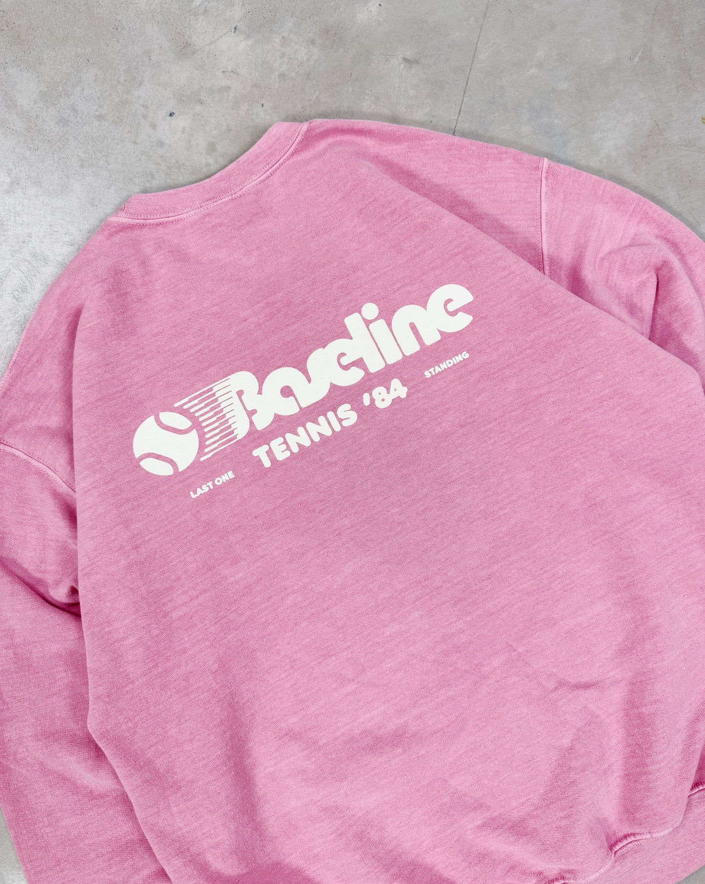 Vice 84 *10 Years Of* 'Baseline' Sweater - Vintage Washed Pink
