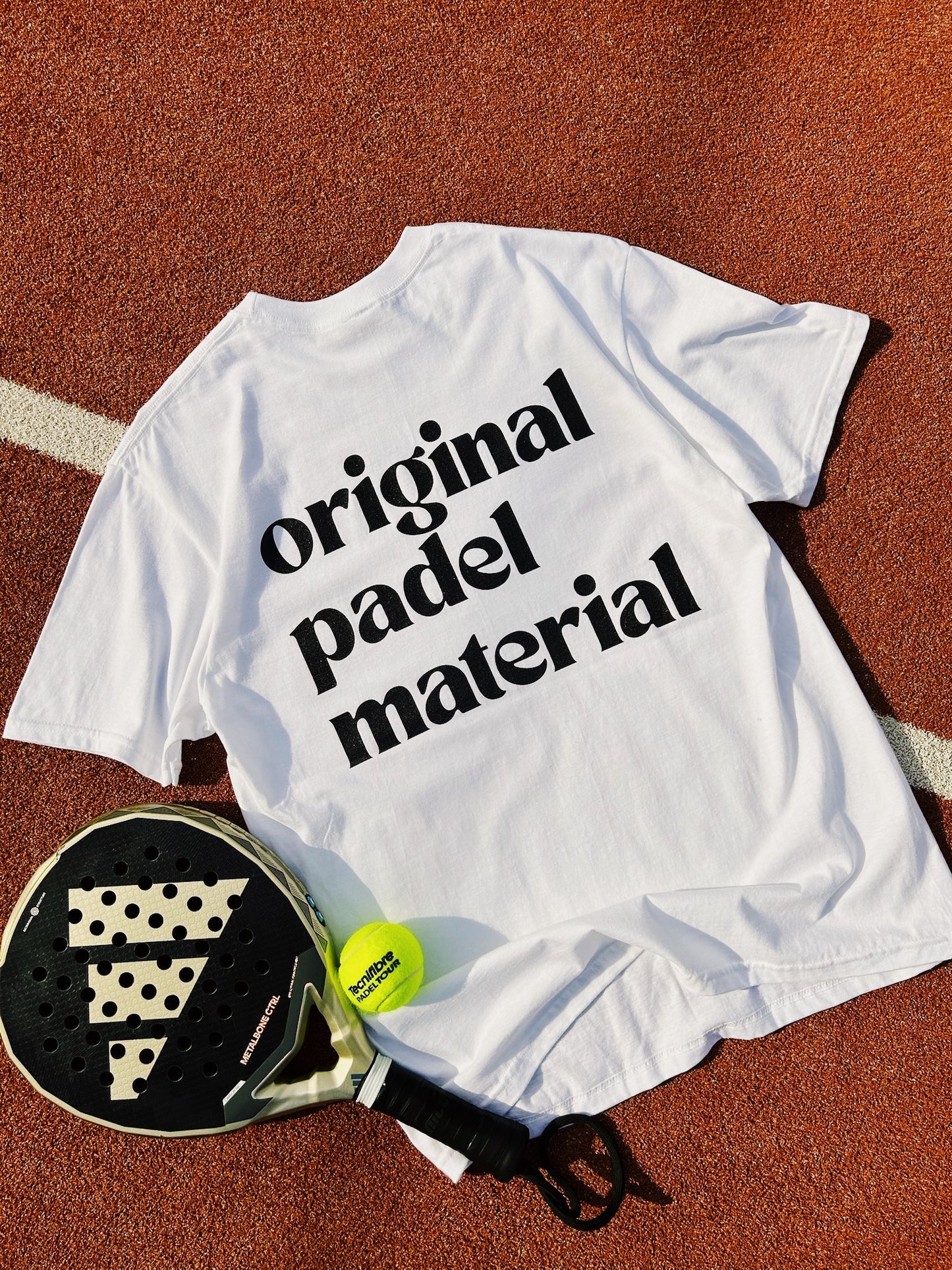 Club de Padel 'Original Padel Material' Tee - White