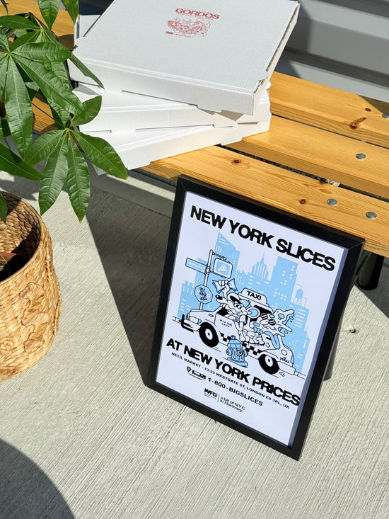 World Famous Gordos 'NYC Slices' Art Print