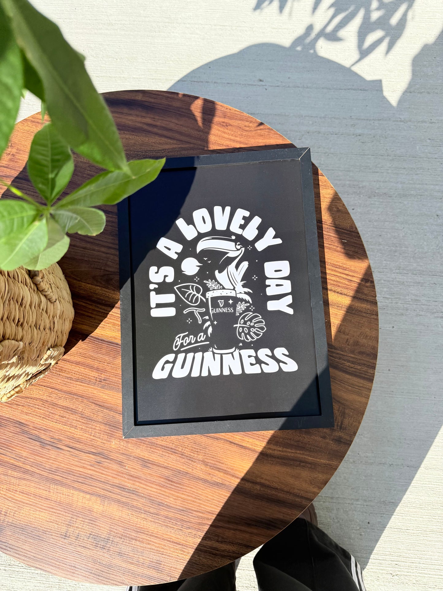 Guinness x UN:IK 'Jungle' Print - Black