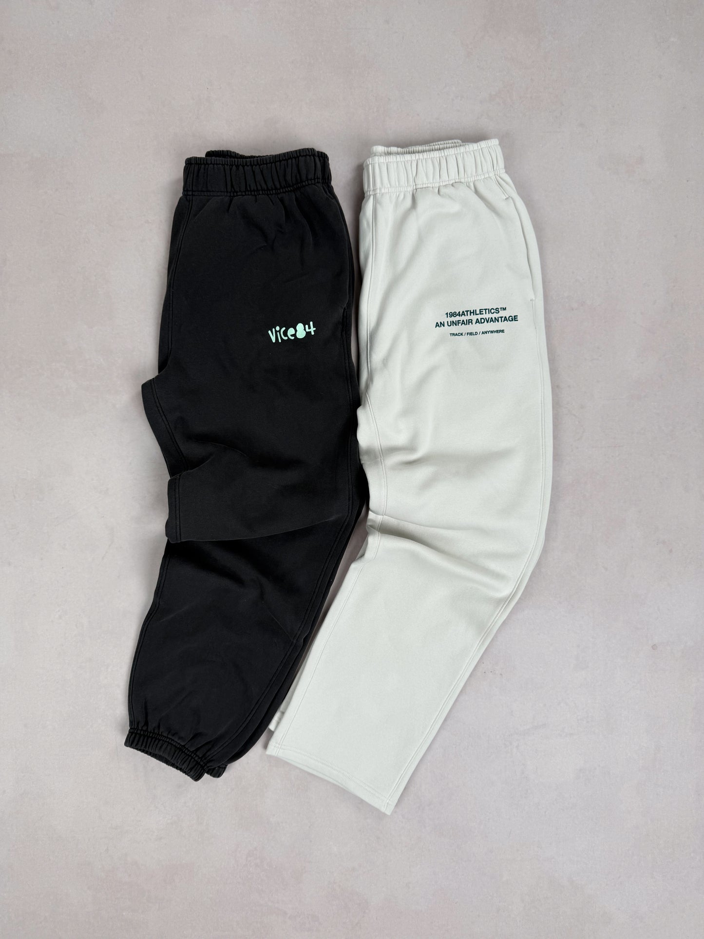Vice 84 'Original Sporting Goods' Joggers - Faded Black