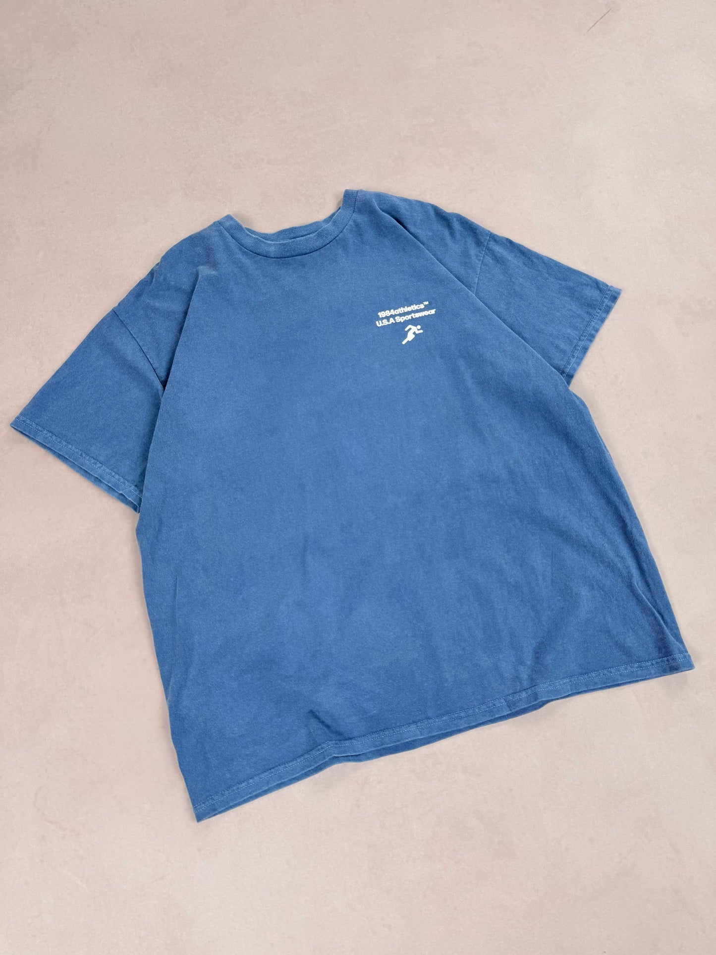 Vice 84 'Bicycle' Vintage Washed Tee - Navy