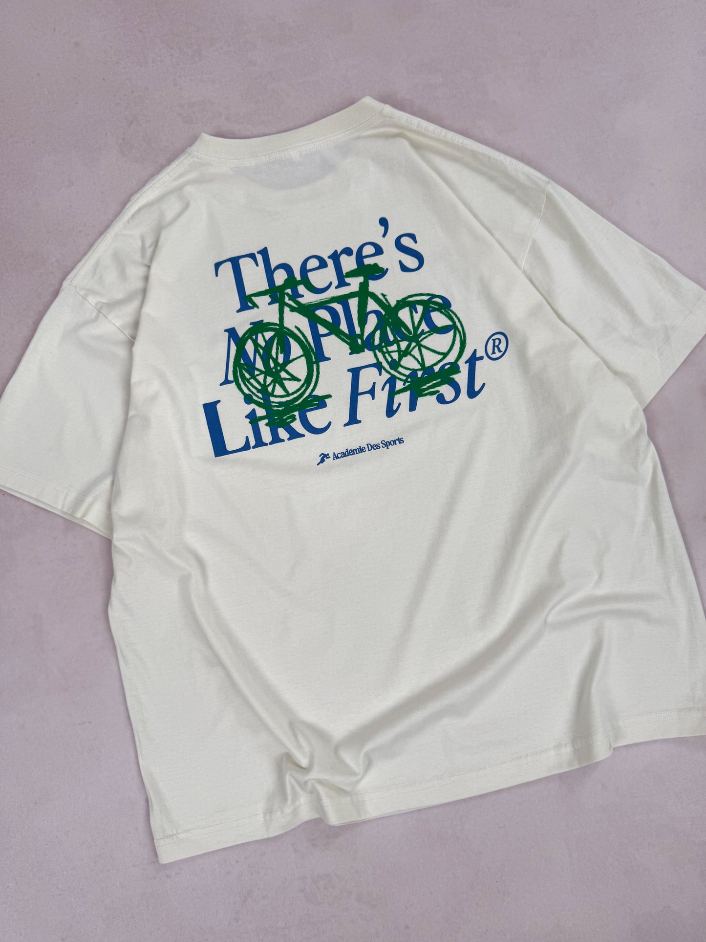 Vice 84 'No Place Like First' Tee - Ecru