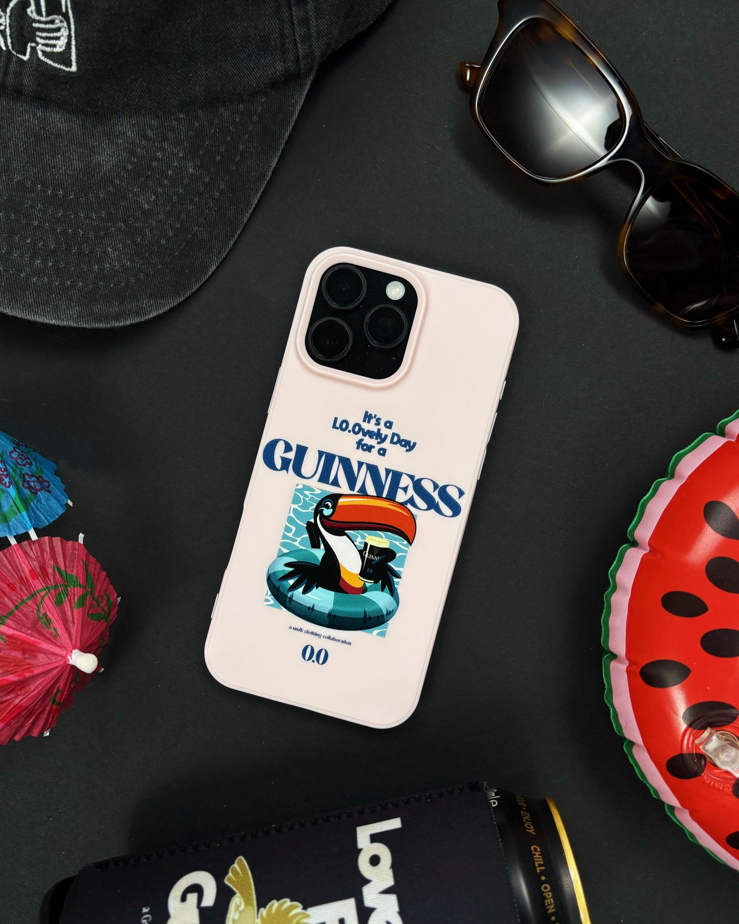 Guinness x UN:IK 'Zero' Phone Case - Pink