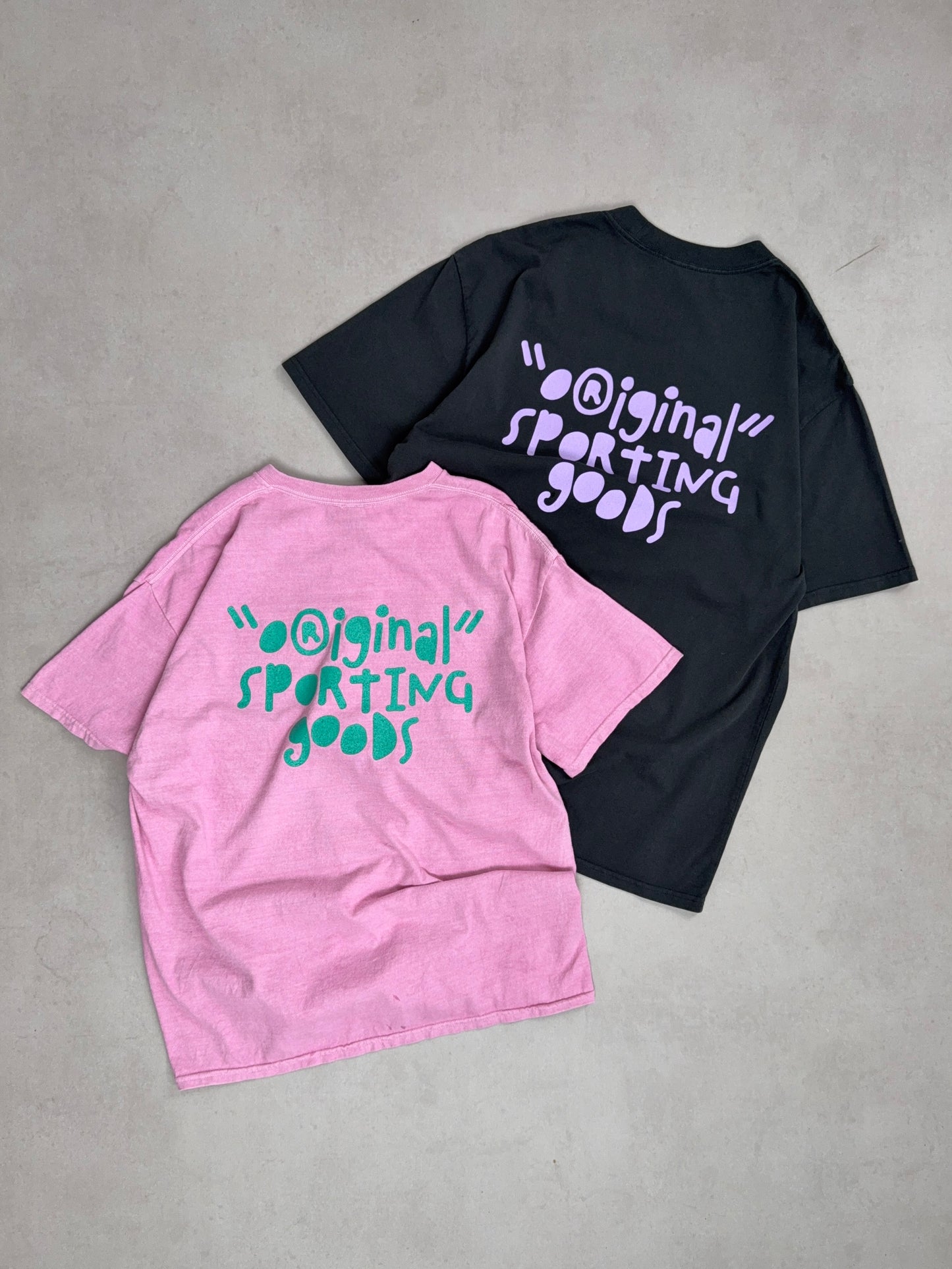 Vice 84 'Original Sporting Goods' Vintage Washed Tee - Pink