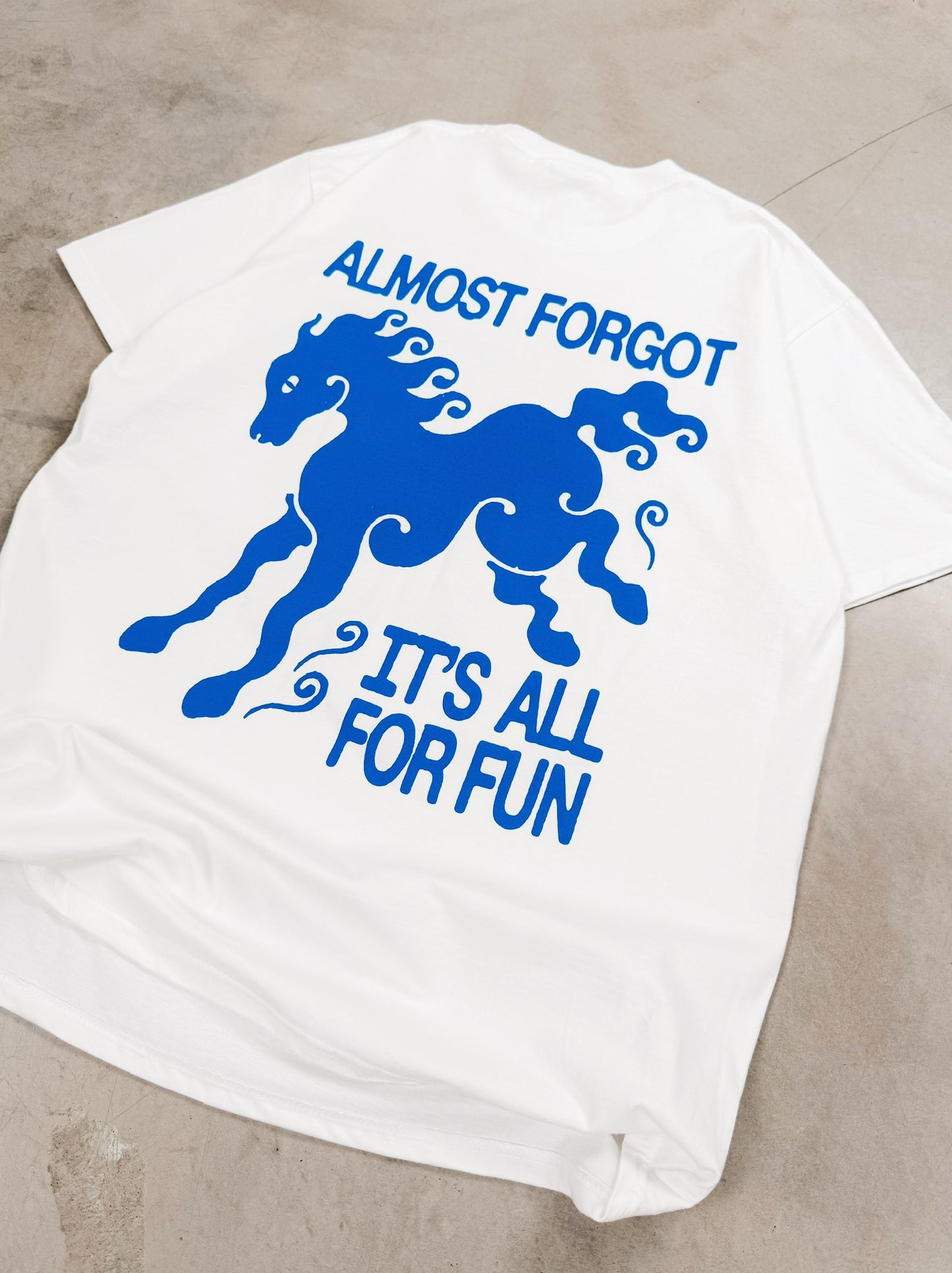 KBAR X UN:IK 'Almost Forgot' Tee - White