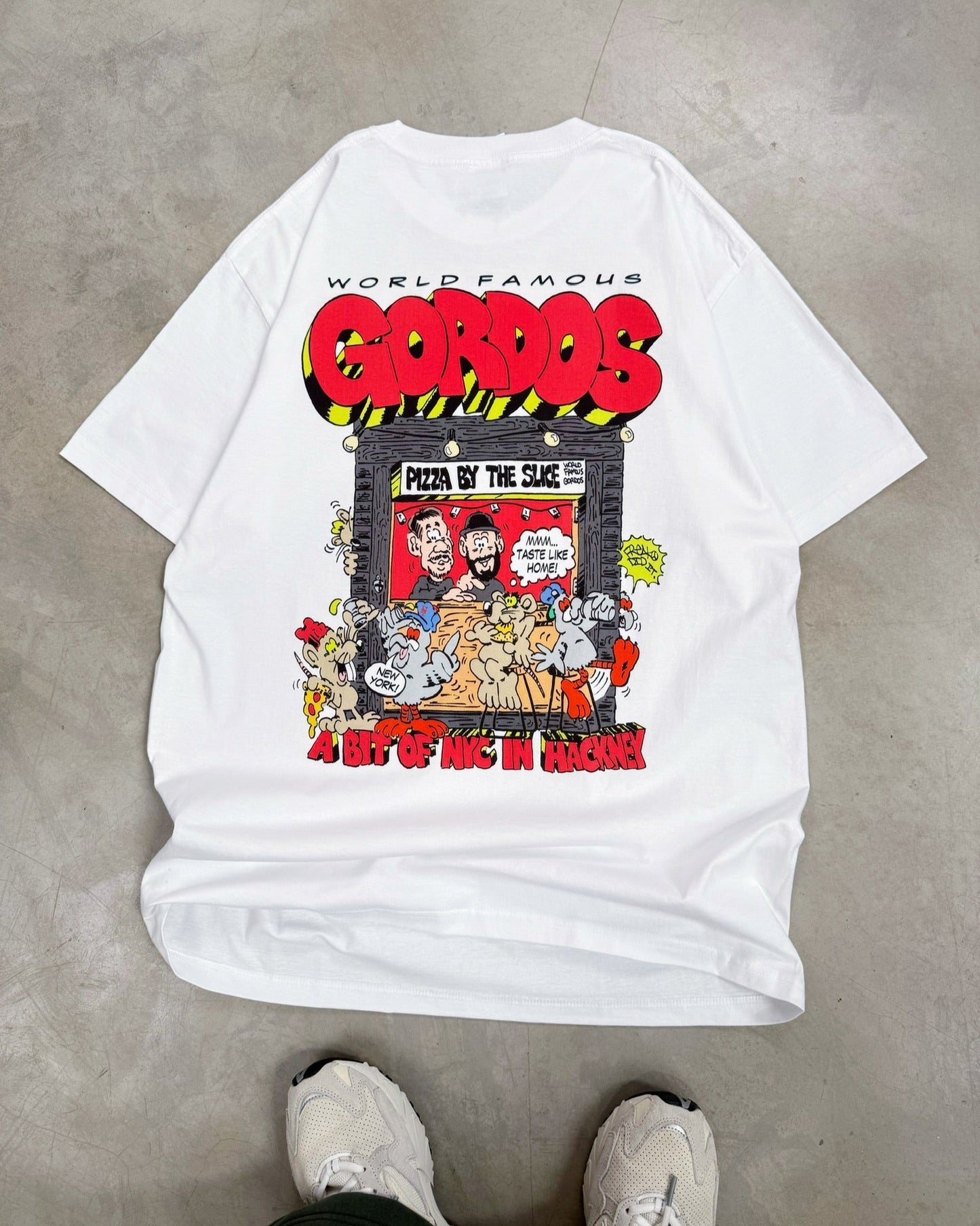 World Famous Gordos x Freako Rico Tee - White