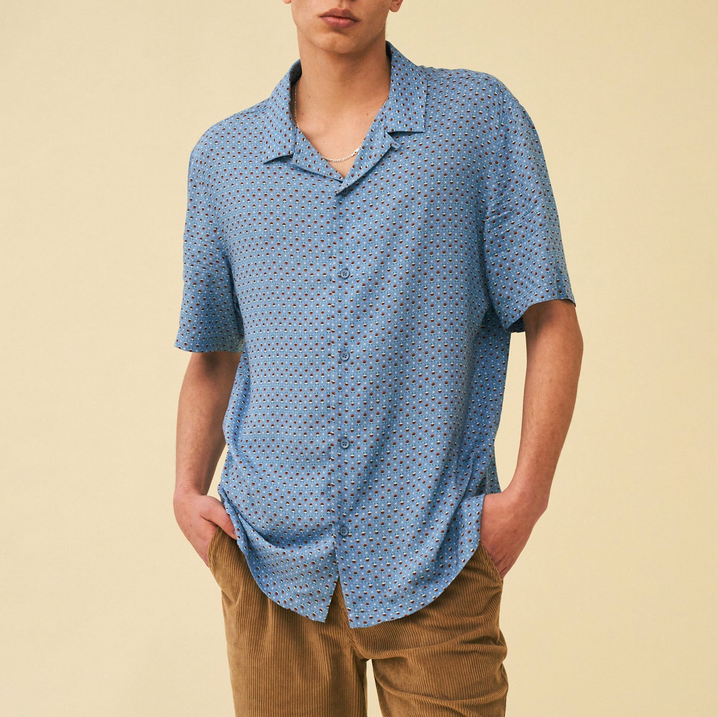 bound 'Jacinto' SS Shirt - Light Blue