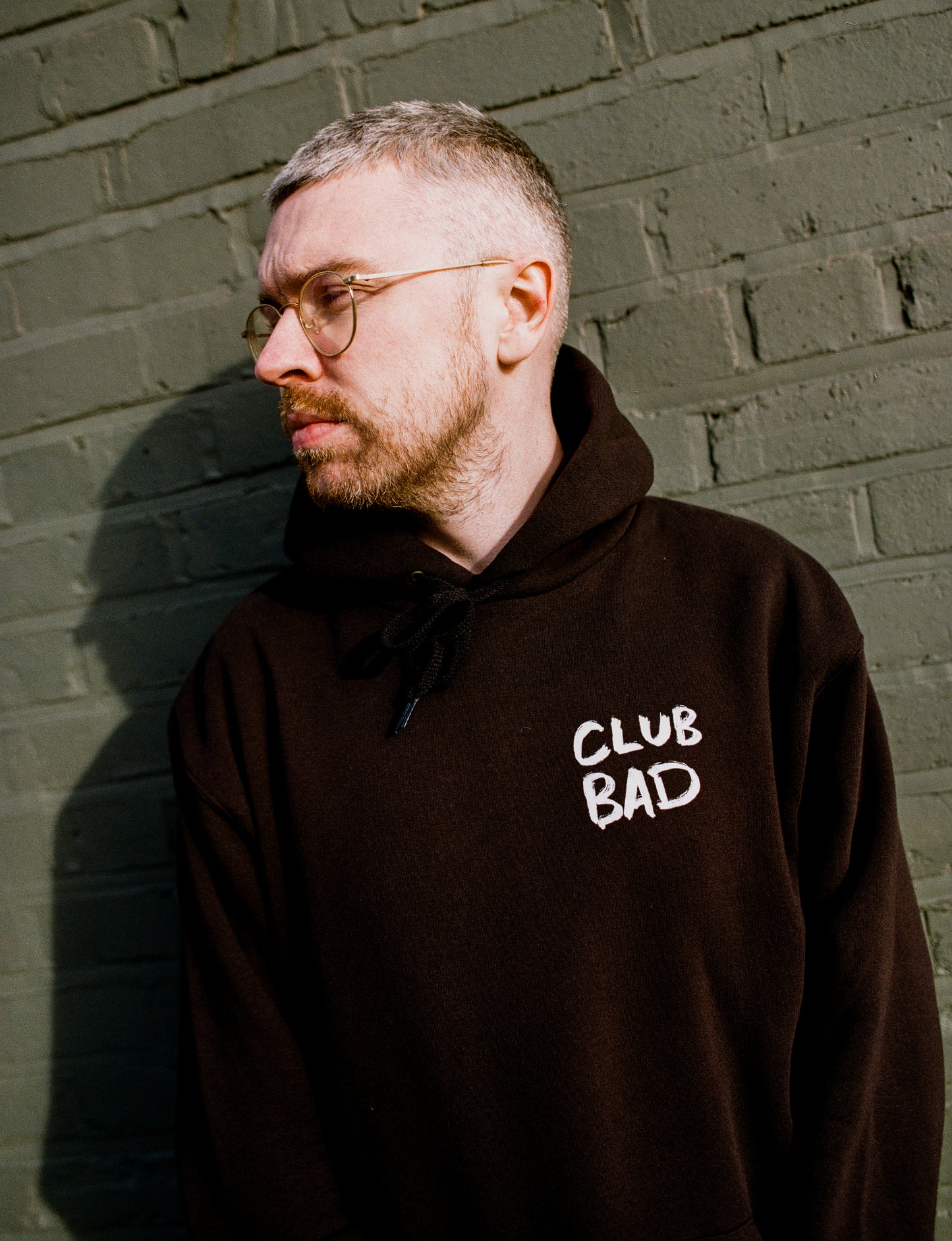 Melé X Club Bad 'Crossed Legs' Hoodie - Black