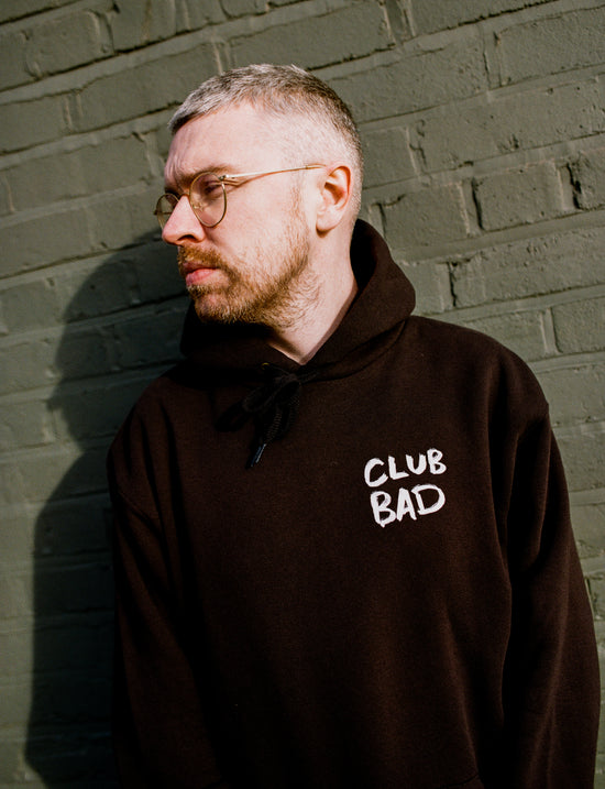 Melé X Club Bad 'Crossed Legs' Hoodie - Black