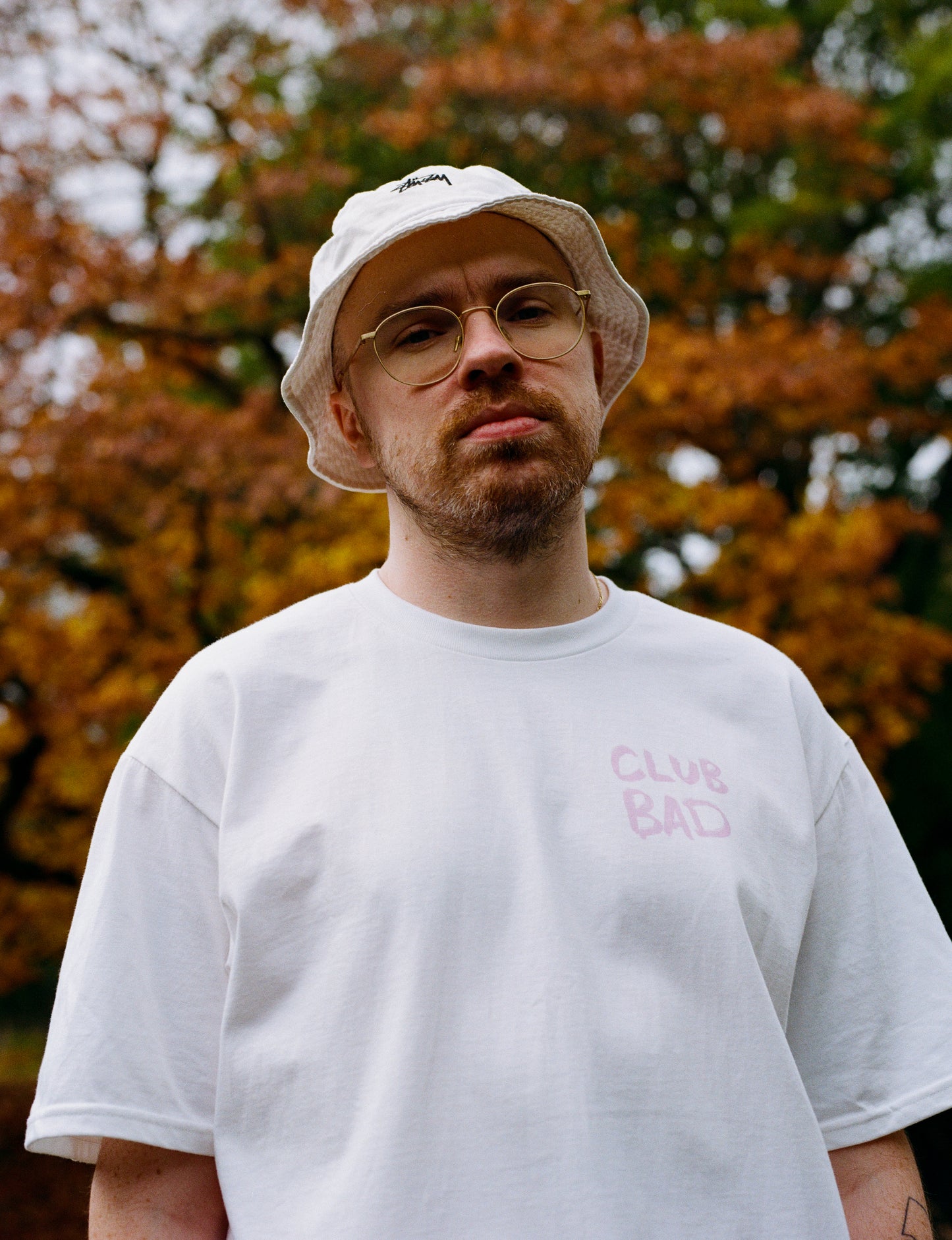Melé X Club Bad 'Disco Elephant' Tee - White