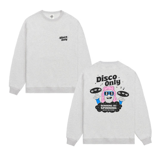 DISCO ONLY 'NYC Disco' Sweater - Grey