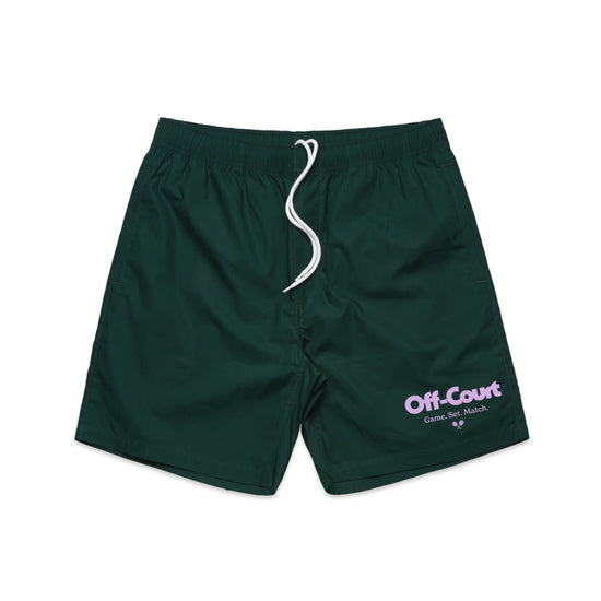 Vice 84 'Off-Court GSM' Beach Short - Forest