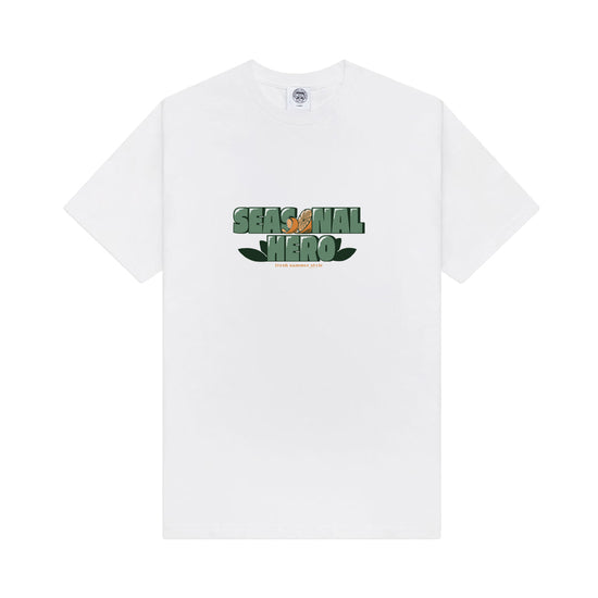 Seasonal Hero 'Oranges' Tee - White