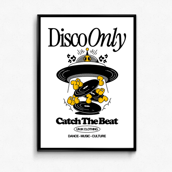 DISCO ONLY 'Catch The Beat' Print