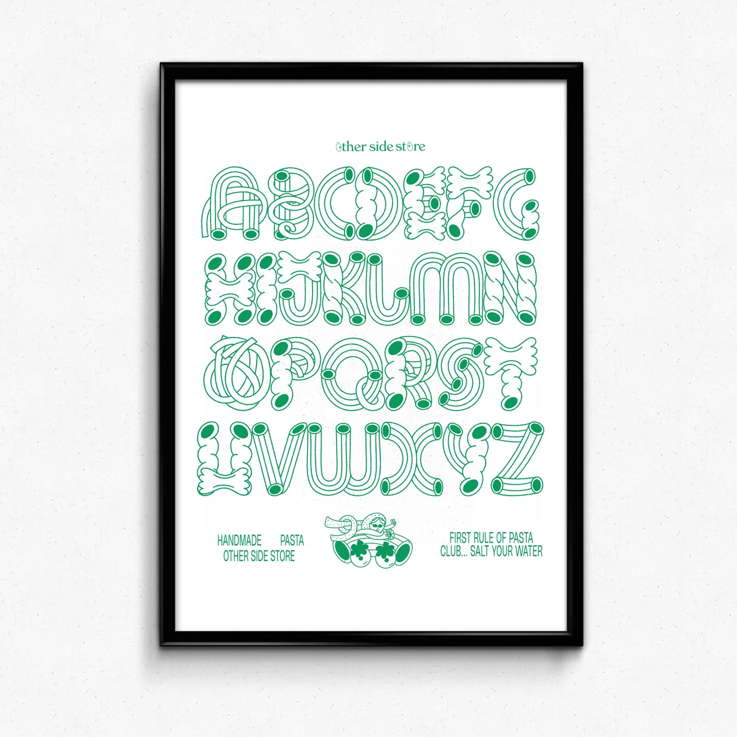 Other Side Store 'Pasta Club' Print