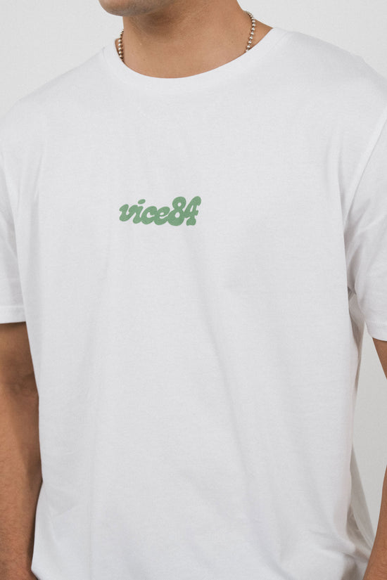 Vice 84 'Lemon' Tee - White