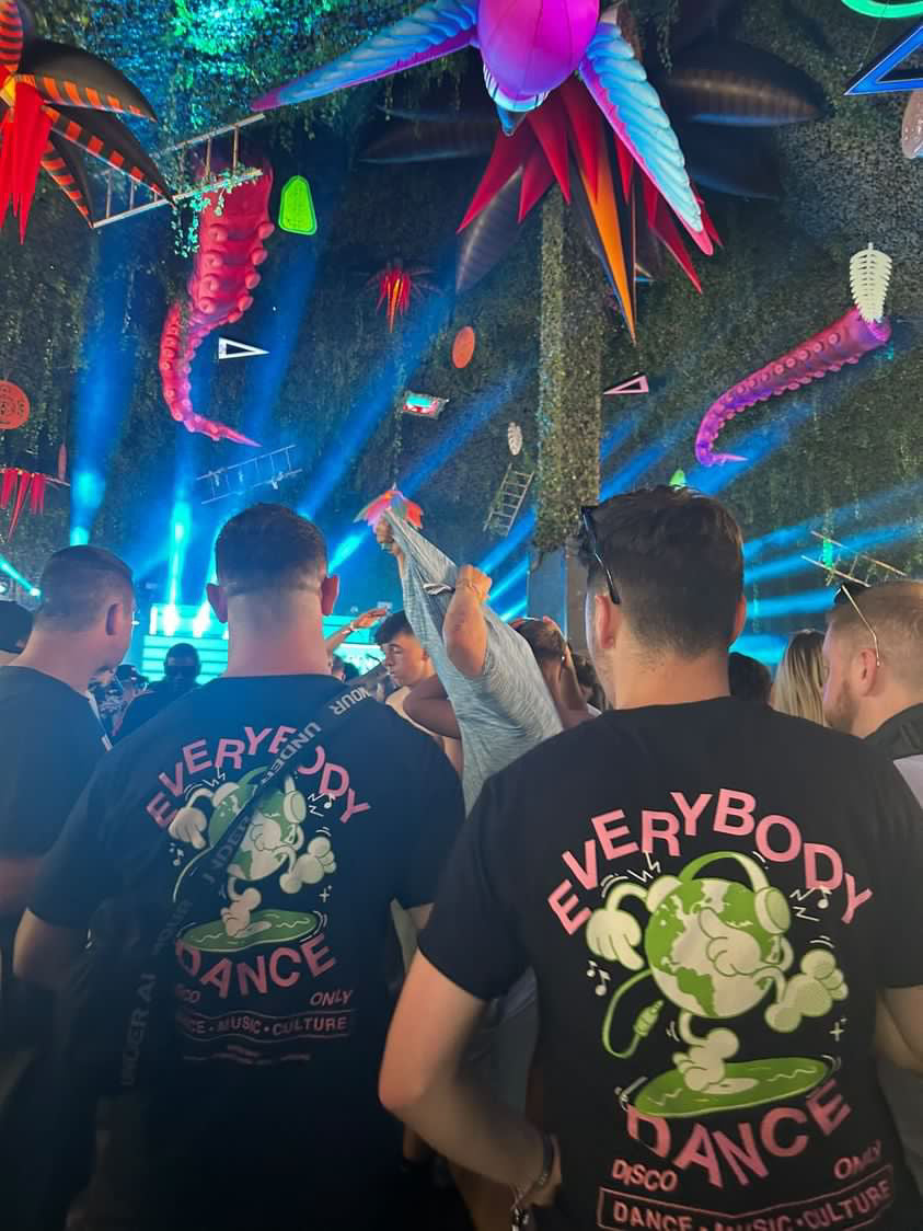 DISCO ONLY 'Everybody Dance' Tee
