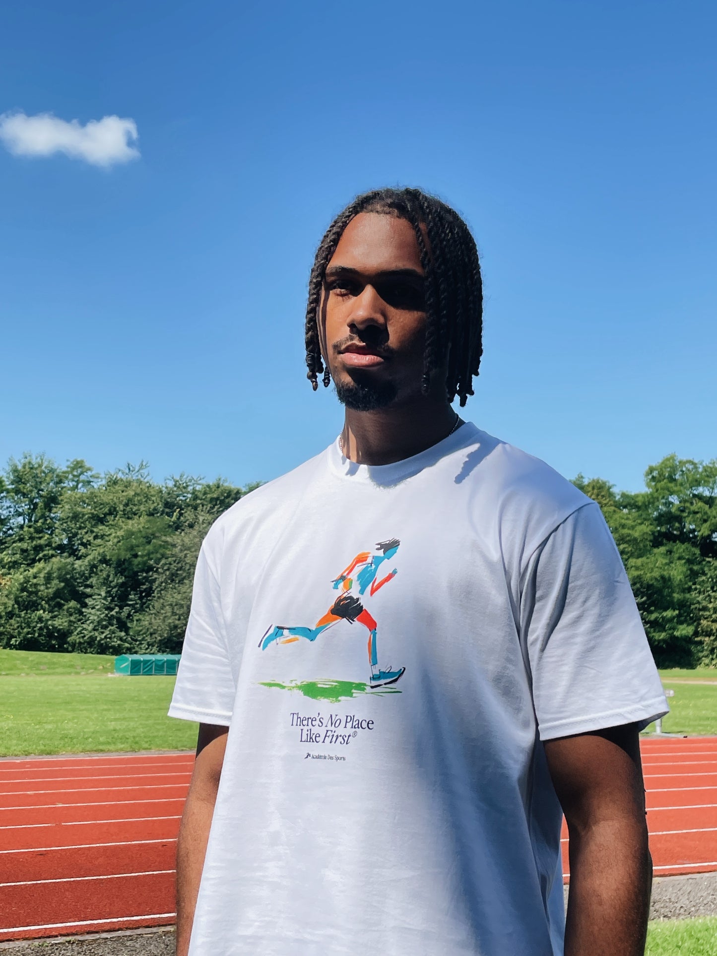 Vice 84 'Olympic Sprinter' Tee - White