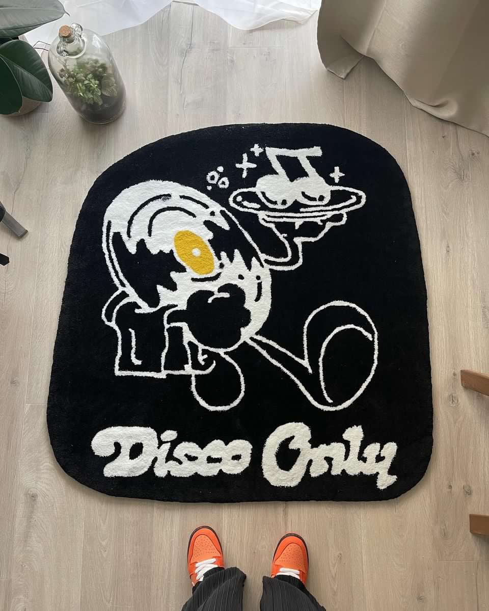 DISCO ONLY 'Play It Twice V2' Hand Tufted Rug