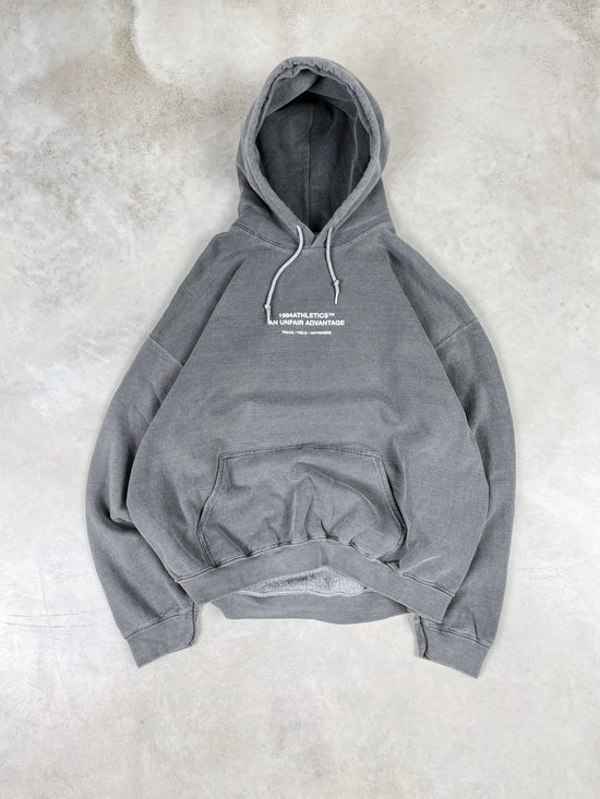 Vice 84 'Athletics' Vintage Washed Hoodie - Black