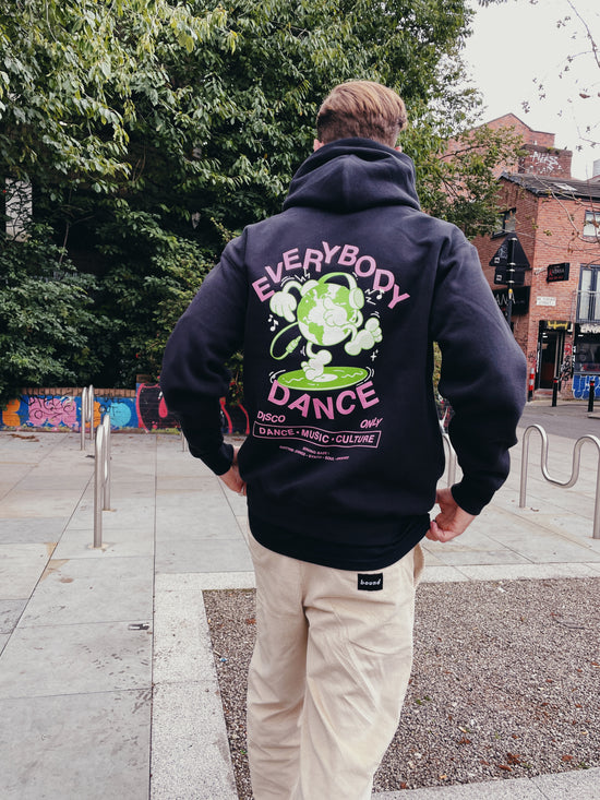 DISCO ONLY 'Everybody Dance' Hoodie - Black