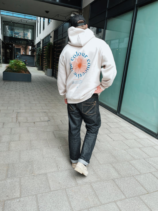 Load image into Gallery viewer, Colour Collective &amp;#39;Wallflower&amp;#39; Hoodie - Bone

