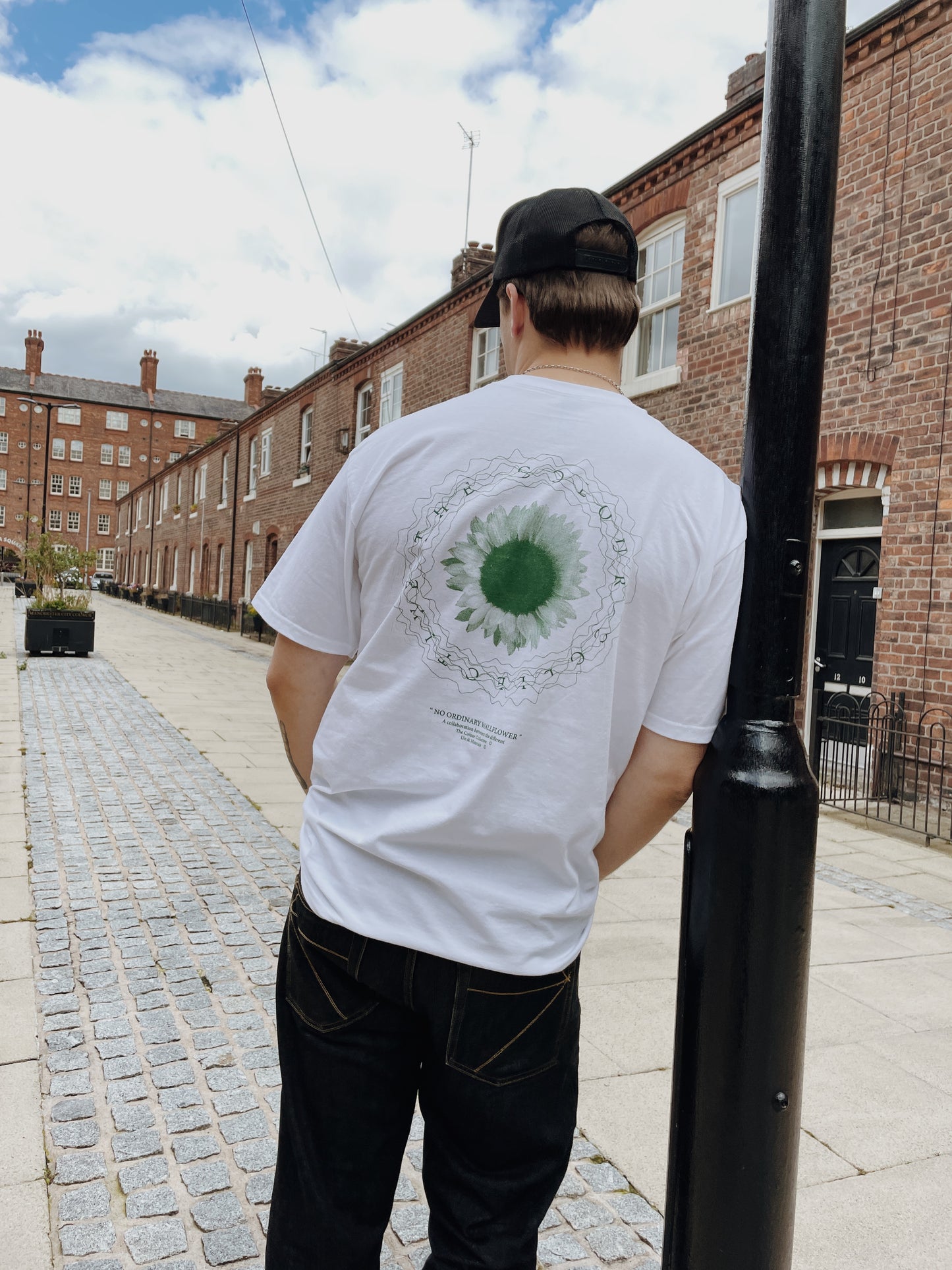 Colour Collective 'Original Wallflower' Tee - White