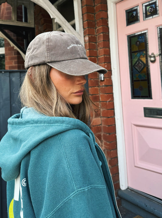 Load image into Gallery viewer, Vice 84 &amp;#39;Académie des Sports&amp;#39; Washed Cap - Brown
