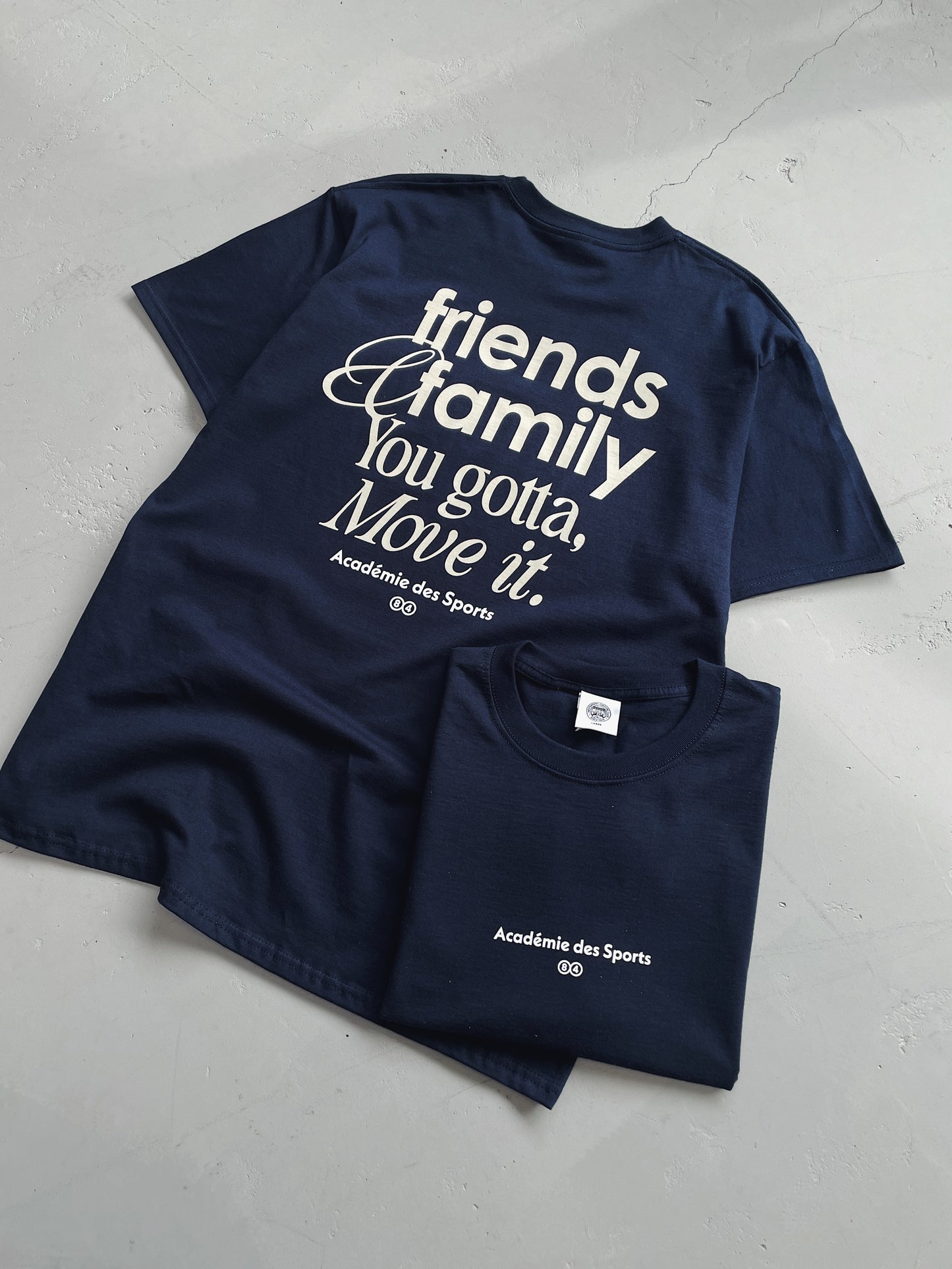 Vice 84 'Friends & Family' Tee - Navy