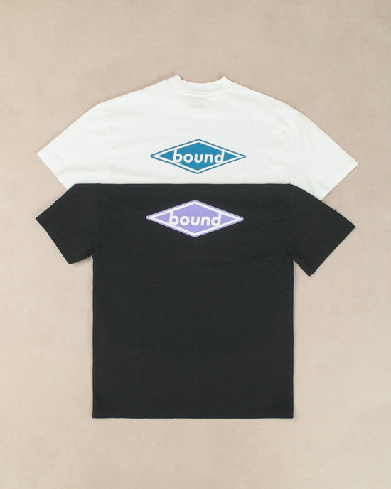 bound 'Diamond' Tee - White