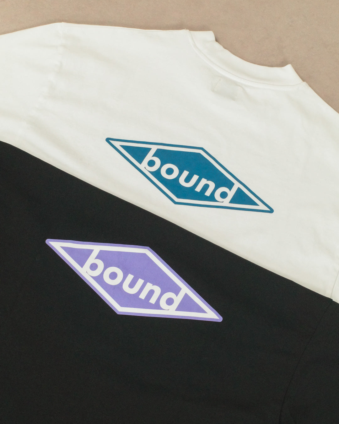 bound 'Diamond' Tee - White