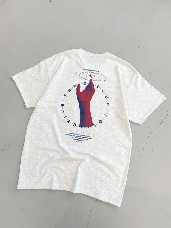 Colour Collective 'Reach' Tee - Ash