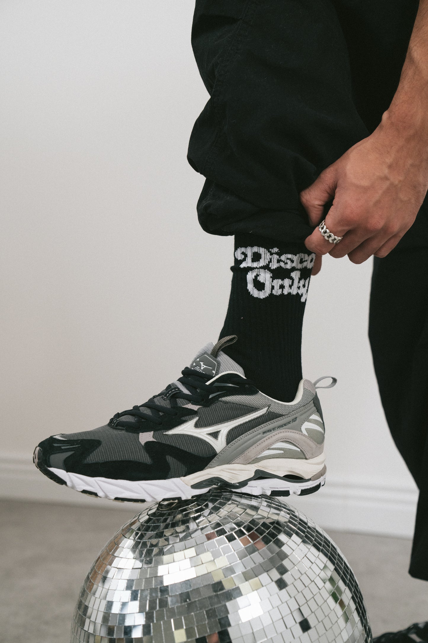 DISCO ONLY 'Dancers' Socks - White