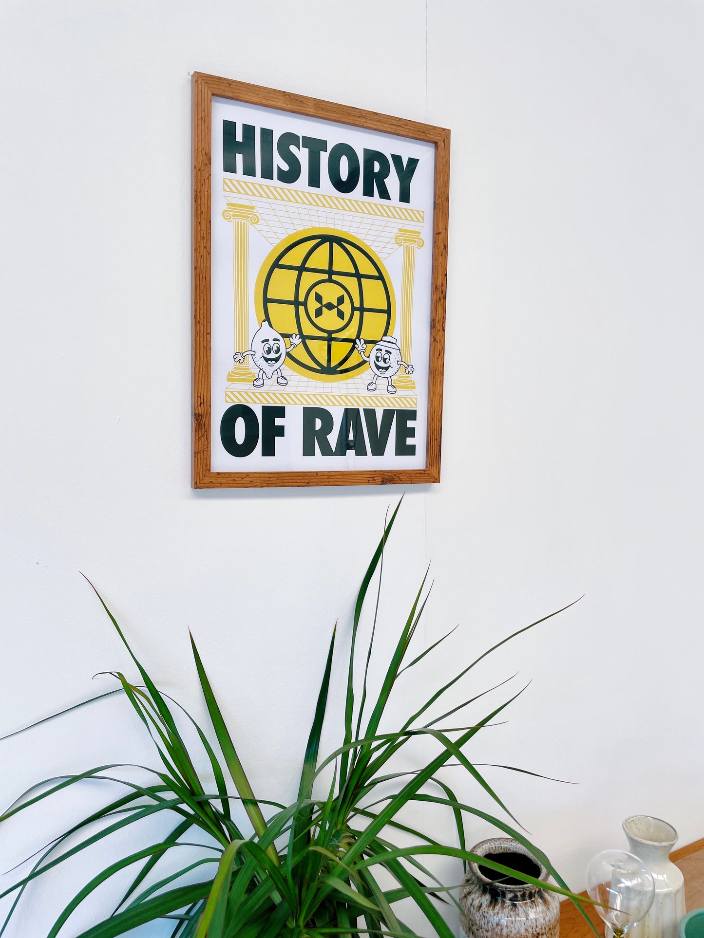 History Of Rave 'Colosseum' Art Print – UN:IK Clothing