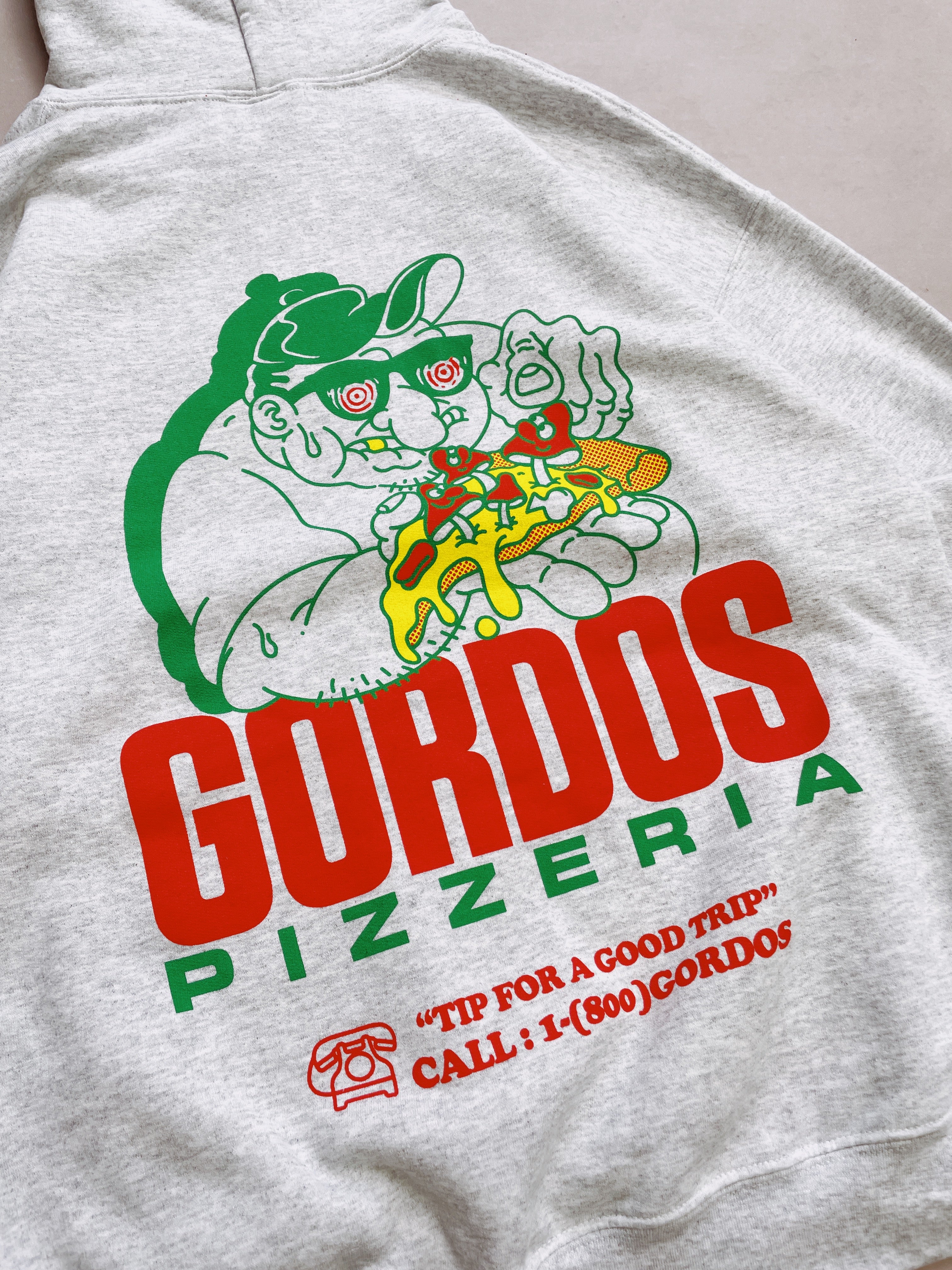 World Famous Gordos 'Good Trip' Hoodie - Ash Grey – UN:IK Clothing