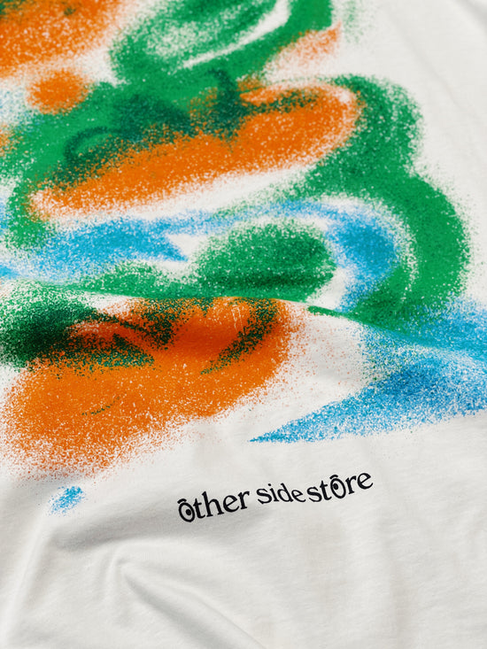 Other Side Store 'Tropical' Tee - White