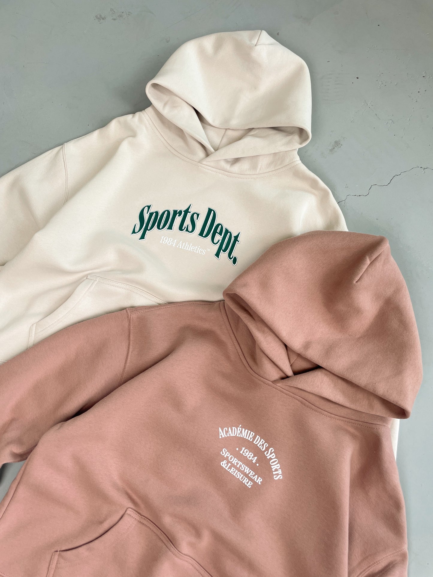 Vice 84 WMNS 'Académie des Sports' Hoodie - Clay