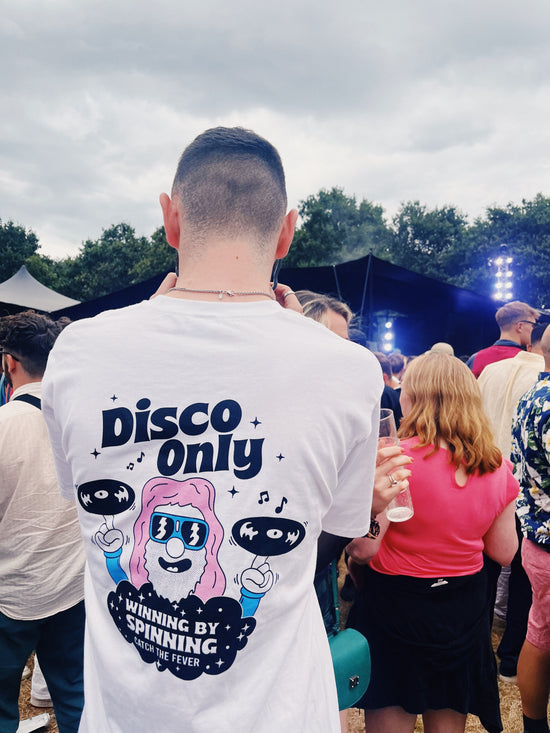 DISCO ONLY 'NYC Disco' Tee - White