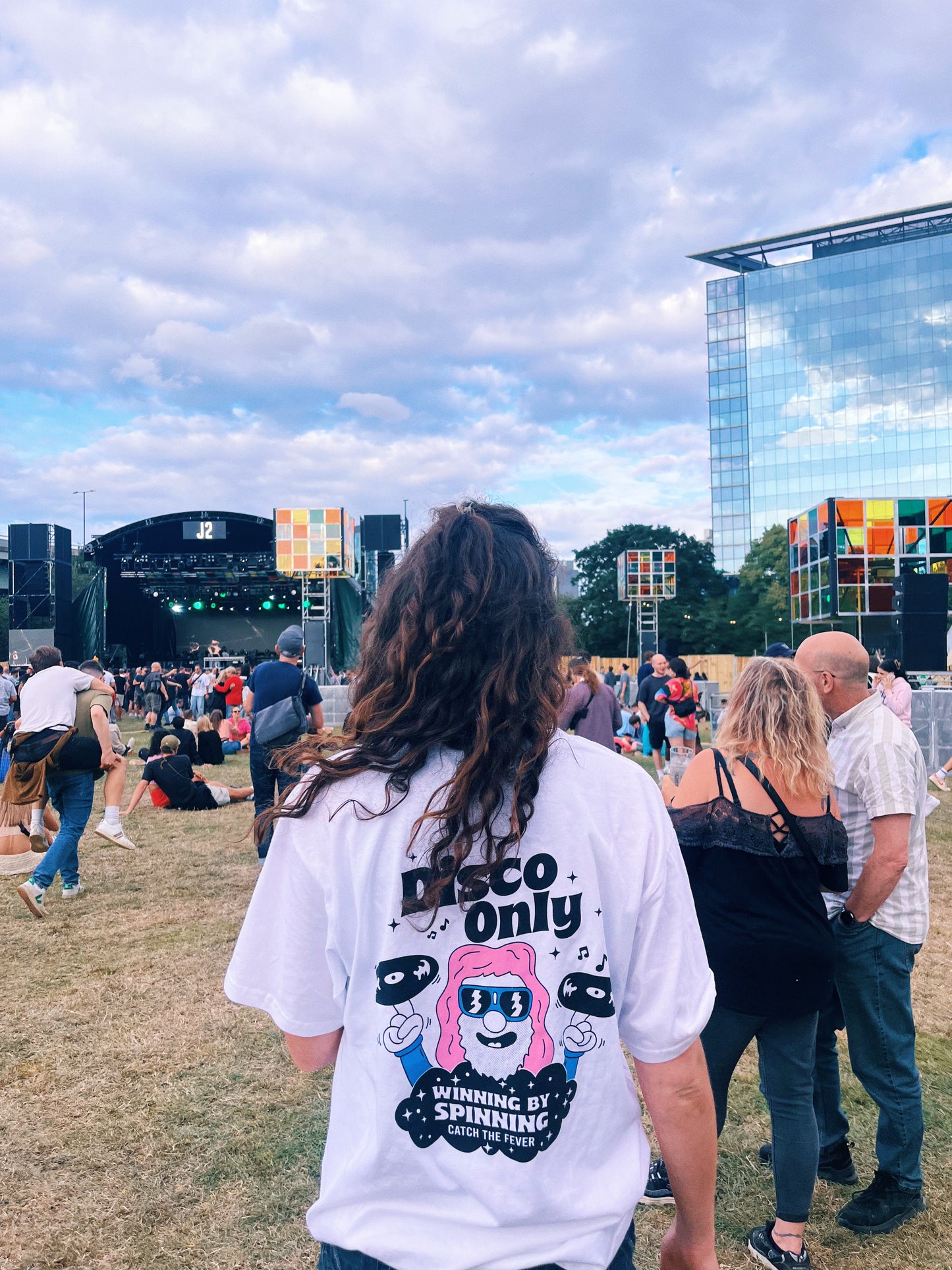 DISCO ONLY 'NYC Disco' Tee - White