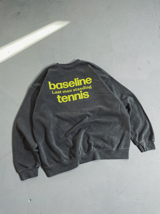 Vice 84 'Baseline' Sweater - Vintage Washed Black *BF 1 OF 100 EXCLUSIVE*