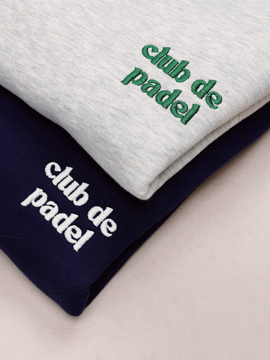 Load image into Gallery viewer, Club de Padel Logo Sweater - Ash Grey
