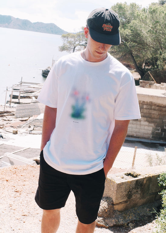 Other Side Store 'Lavender' Tee - White