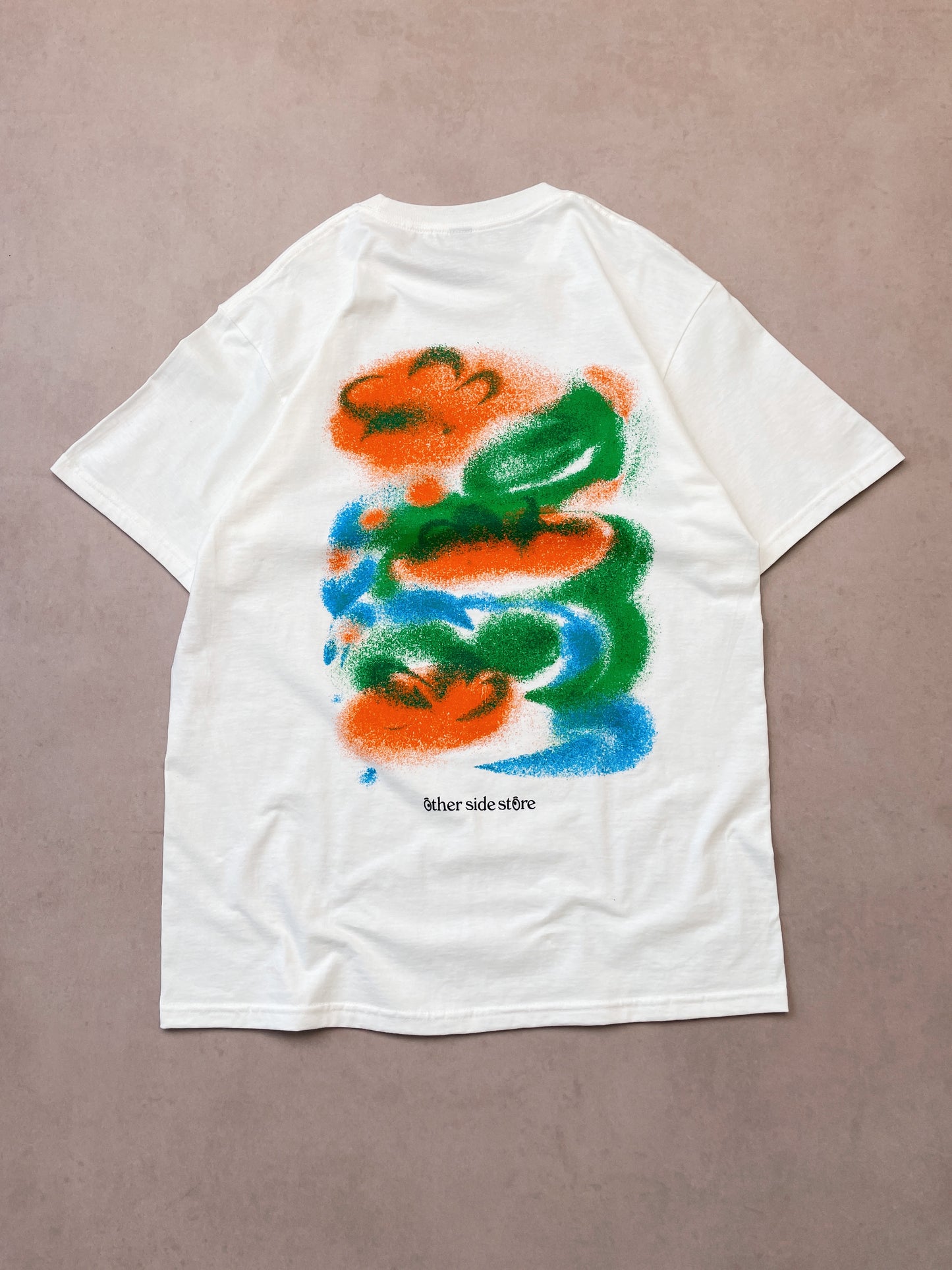 Other Side Store 'Tropical' Tee - White